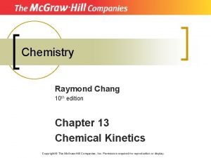 Chemistry by raymond chang 10th edition