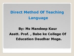 Mandeep kang