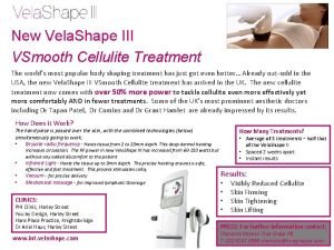 Velashape charlotte