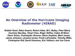 An Overview of the Hurricane Imaging Radiometer HIRAD