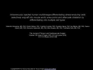 Intravenously injected human multilineagedifferentiating stressenduring cells selectively engraft