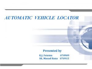 Automatic vehicle locator software