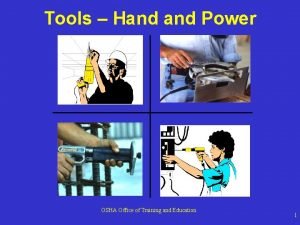 Osha power tools must be fitted with guards and