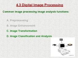4 3 Digital Image Processing Common image processing