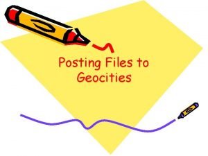 Geocities page builder