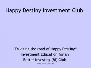 Bivio investment club