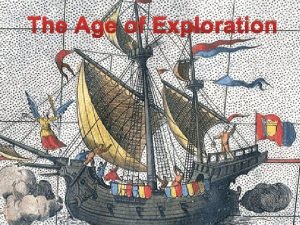 The Age of Exploration MOTIVES MEANS Between 1500