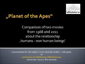 Planet of the Apes Comparison of two movies