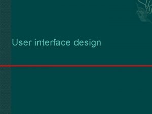 Which is not an objective of designing interfaces?
