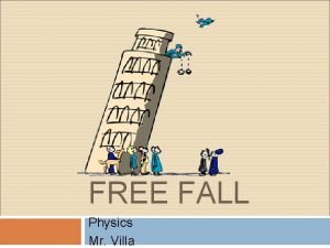 Physics of free fall