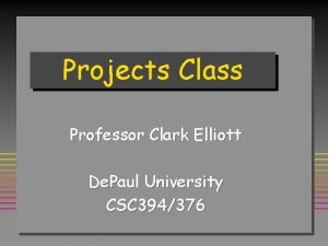 Clark elliott depaul