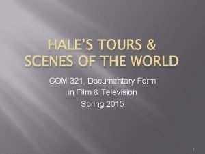 Hale's tours