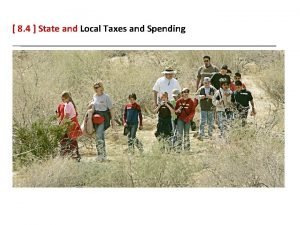 State and local taxes and spending