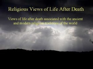 After death images After death images