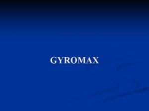 GYROMAX addon gyroscope GYROMAX AK2 M TM Geo