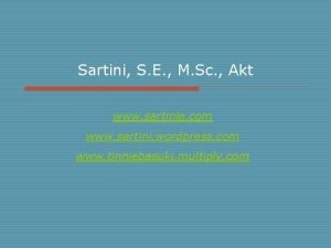 Sartini S E M Sc Akt www sartinie