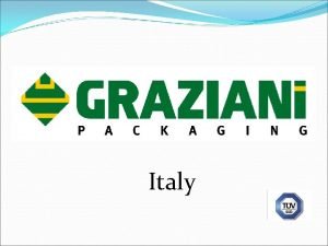 Graziani packaging