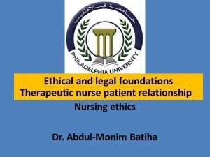 Nurse-patient relationship phases