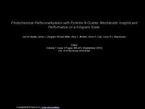 Photochemical Perfluoroalkylation with Pyridine NOxides Mechanistic Insights and