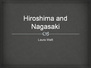 Nagasaki location