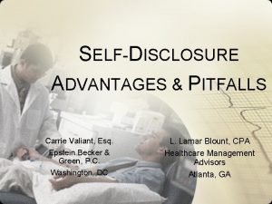 Selfdisclosure