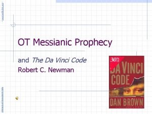newmanlib ibri org OT Messianic Prophecy Abstracts of