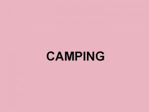 Camp definition