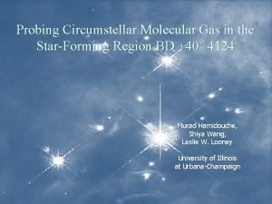 Probing Circumstellar Molecular Gas in the o StarForming