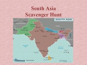 Asia scavenger hunt