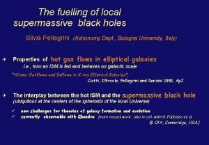 The fuelling of local supermassive black holes Silvia