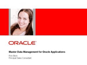 Oracle master data