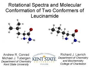 Rotational Spectra and Molecular Conformation of Two Conformers