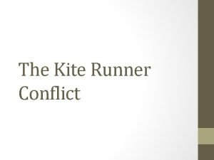 The kite runner conflict