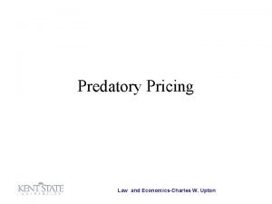 Predatory pricing examples