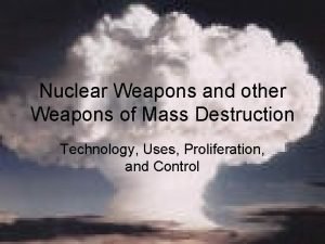 Nuclear weapon