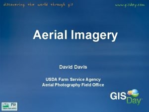 Usda aerial photography