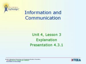 Components of information and communication technology