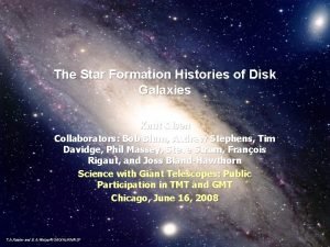 The Star Formation Histories of Disk Galaxies Knut