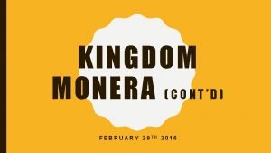 Moneran kingdom