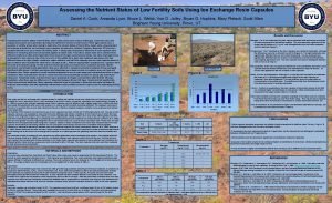 Assessing the Nutrient Status of Low Fertility Soils