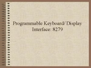 8279 block diagram