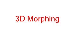3 D Morphing 3 D preobrazba polaba Demo