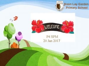 Boon lay garden primary school
