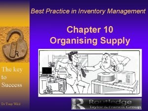 Best Practice in Inventory Management Chapter 10 Organising