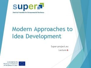 Idea development