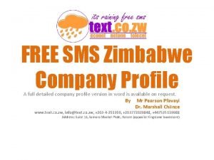 Bulk sms zimbabwe