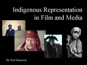 Aboriginal representation in film