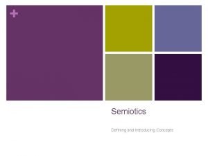 Semiotics