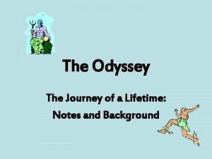 Odyssey map journey