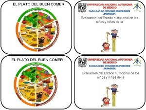 EL PLATO DEL BUEN COMER Evaluacin del Estado